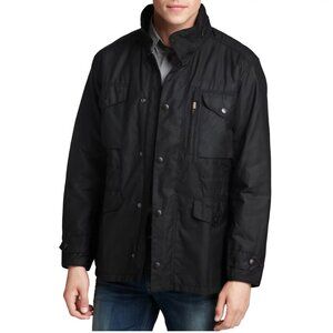 Barbour Men's Black Sapper Wax Jacket Blk LG